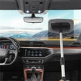 thumbnail image 1 of Car Glass Cleaner Wiper,Car Windshield Cleaning Tool, Microfiber Car Window Cleaner with Extendable Handle,Auto Glass Wiper Kit(Gray Square), 1 of 5