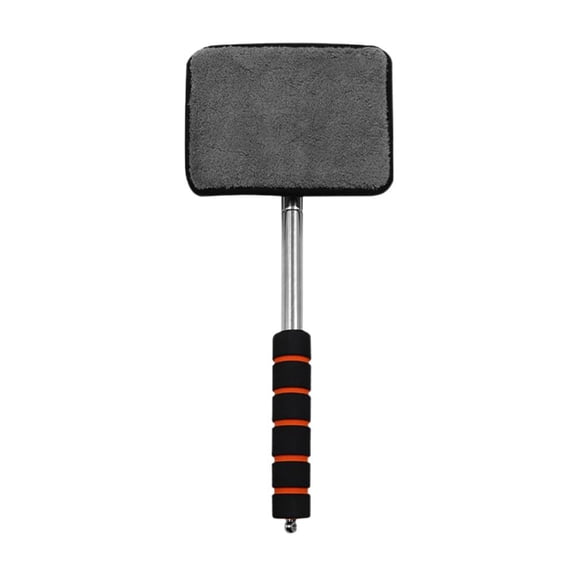 Car Glass Cleaning Brush Tool with Retractable Handle,Windshield Cleaning Tool,Extendable Long Handle Glass Wiper Clean,Portable Clean Tools for Office and Home,Car Washing Accessories