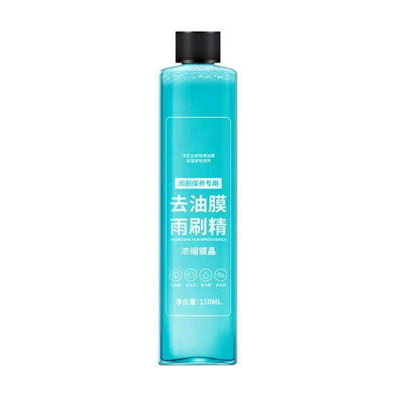Car Glass Degreaser 150Ml Windshield Wiper Fluid Oil Film Remover Concentrated Solution For Auto Cleaning