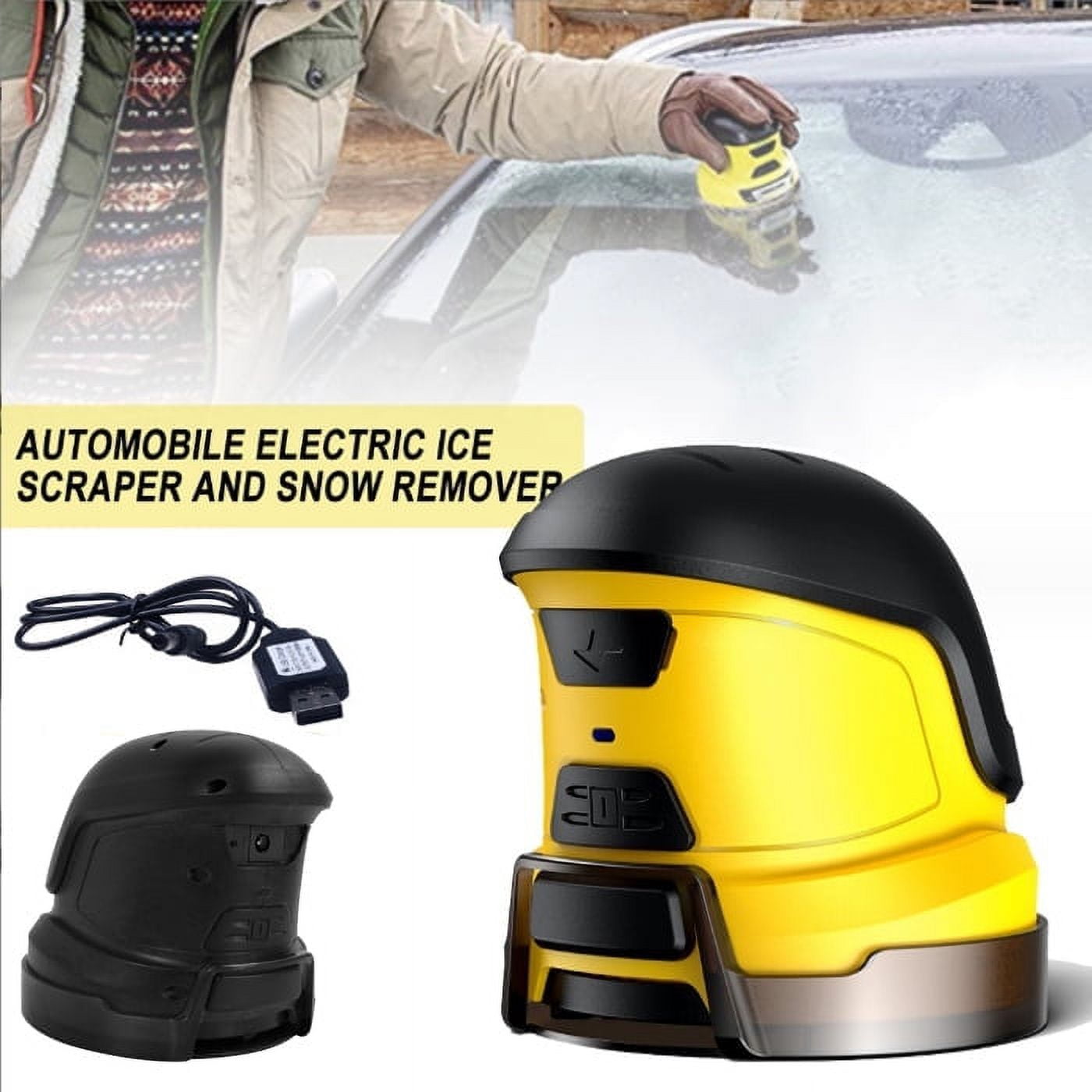 Car Glass Electric Snow Scraper Car Windscreen Defrost Deicing