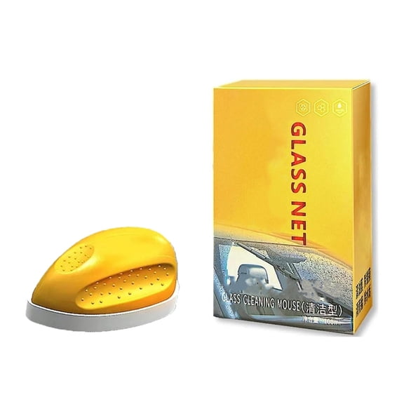 Car Glass Oil Film Cleaner for Vehicles - Auto Glass Cleaner Stubborn Grease and Dirt - Enhances and Shine - for All Car Windows - 100ml