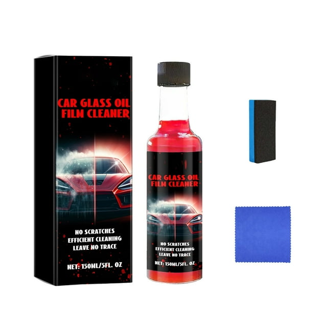 Car Glass Oil Film Cleaning Liquid Car Glass Refurbishment Cleaning