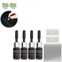 Car Glass Repair Fluid for Cracks and Chips, 12ml Car Window Repair Tool for Small Cracks, Auto Glass Repair Fluid for Quick Fixes