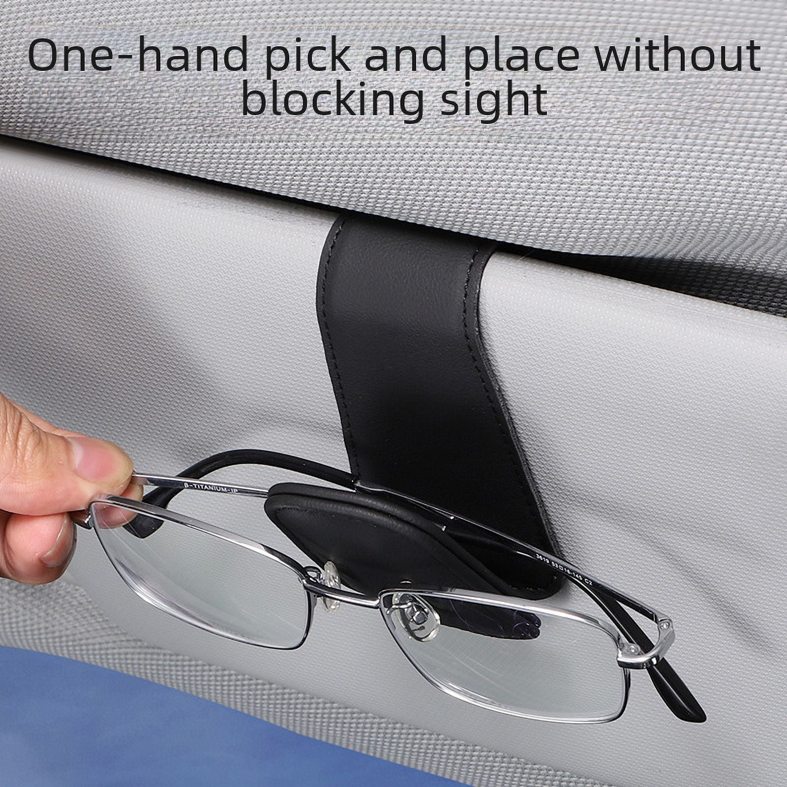 Car Glasses Holder Car Glasses Clip Sun Visor Sunglasses Car Sunglasses 