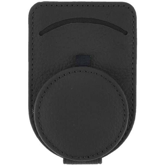 Car Glasses Holder Universal Car Visor Sunglasses Holder Clip Leather Eyeglasses Hanger and Ticket Card Mount