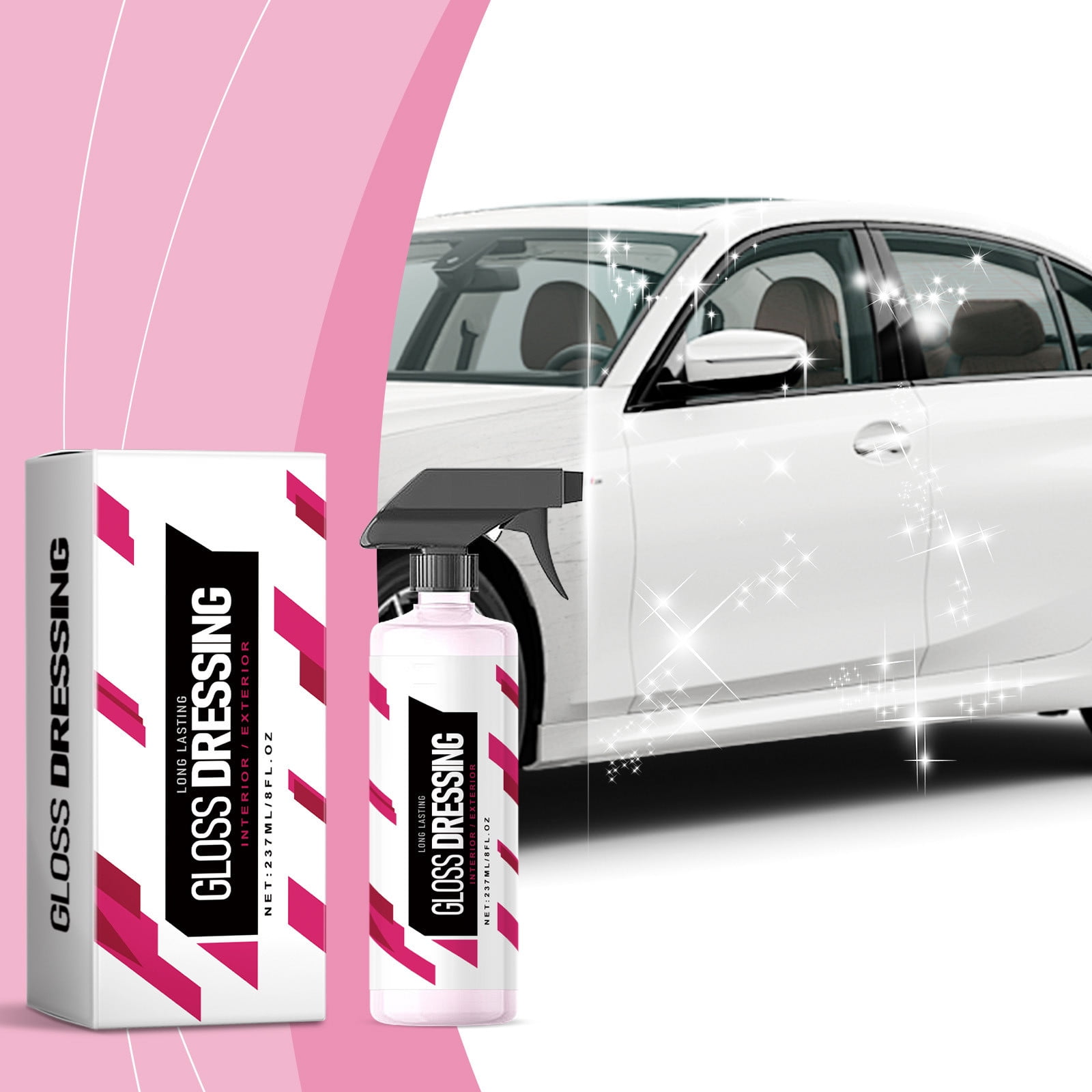 Car Gloss Dressing - Gloss Dressing,Legendary Gloss Dressing,Gloss Dressing for Detailing,Legendary Gloss Dressing for Detailing,Plastic Restorer for Cars,Car Gloss Dressing, Car Interior Cleaner