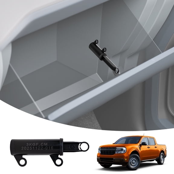 Car Glove Box Soft Open Damper Compatible with 2022-2025 2026 Ford Maverick Passenger Side Glove Box Support Damper Release Shock Support Stop for 2024 Maverick Accessories