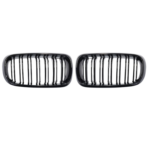Car Grille Grill 2 Slat Front Kidney For BMW F15 F16 X5 X6 F85 F86 X5M X6M 2014-2018 Replacement Front Kidney Grill
