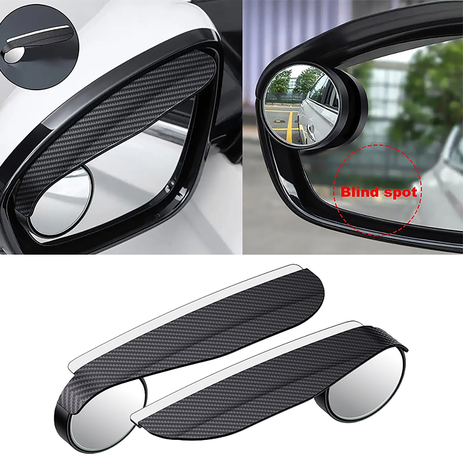 Car Guards for Door Car Rearview Rain Eyebrow Small Round Integrated