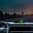 thumbnail image 1 of Car HUD Head Up Display Digital Speedometer with KMH/MPH, Compass & Clock - 2.9" Color Screen, USB Powered, Universal Vehicle Mount, Anti-Glare Film, 1 of 9