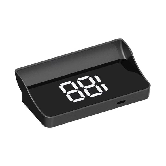 Car HUD Head Up Display GPS Digital Speedometer Plug & Play Windshield Projector for All Cars Trucks Buses Bikes