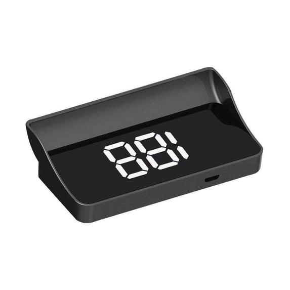 Car HUD Head Up Display: Plug & Play GPS Digital Speedometer for All Vehicles, Suitable for Driving Outdoors