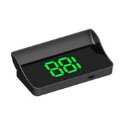 Car HUD Head Up Display Plug & Play GPS Digital Speedometer for All Vehicles