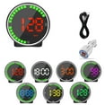 thumbnail image 1 of Car HUD Head Up Display Speedometer OBD GPS Windshield Projector Plug Play for SUV Truck Auto, 1 of 7