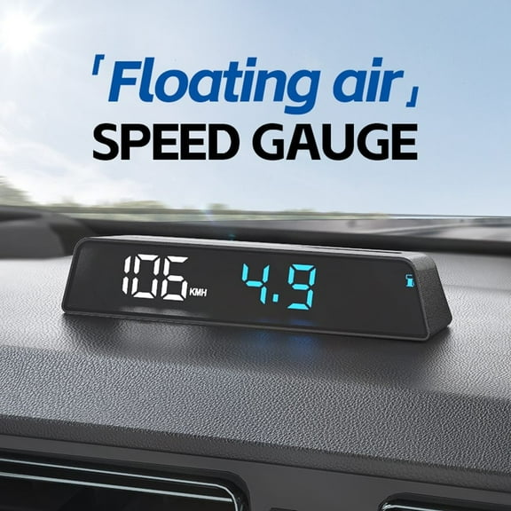 Car HUD Head Up Display Vehicle Speedometer Altitude Meter For OBD Cable Power