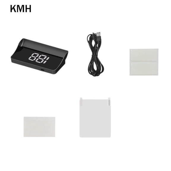 Car HUD Head Up Display Windshield Speedometer GPS Digital Speed Projector Real Time Driving Speed Display for Car Safety System