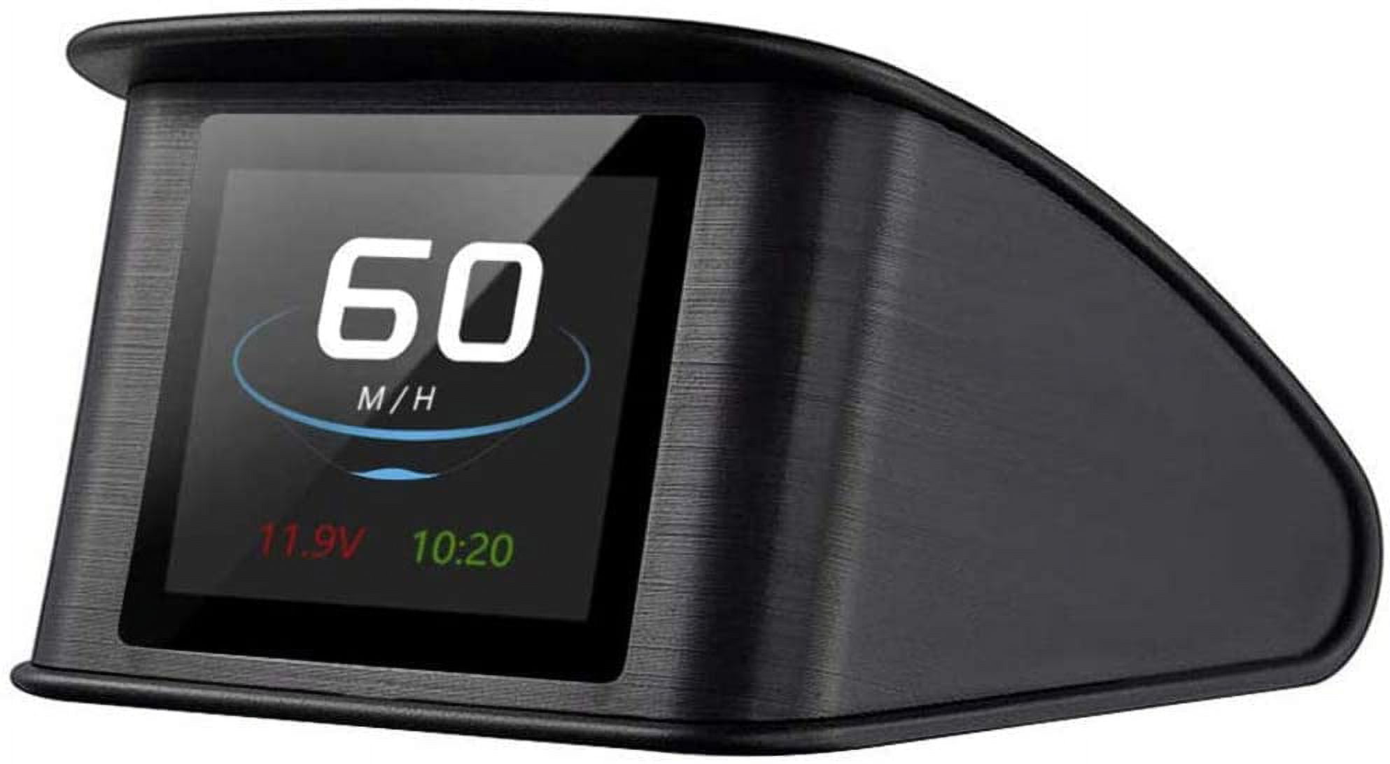 Car HUD SpeedometerUniversal MPH/KM Windshield DisplayDigital