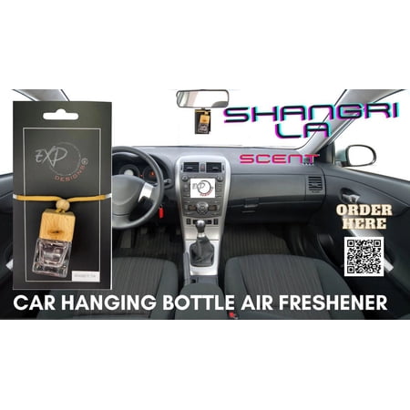 Car Hanging Diffuser Air Freshener with Essential Oils - Shangri-la