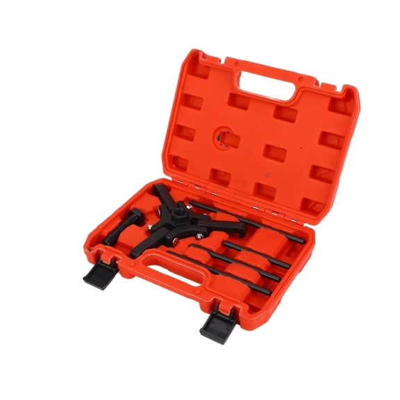 Car Harmonic Balancer Puller Kit Adjustable 3 Jaw Puller Set for Removing Dampers Automotive Disassembly Tools