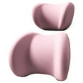 thumbnail image 1 of Car Head Rest and Lumbar Pillow Set Car Headrest Lumbar Support Cushion, Ergonomic Car Seat Headrest & Lumbar Cushion with Adjustable Strap for Neck Back Pain Relief, 1 of 5