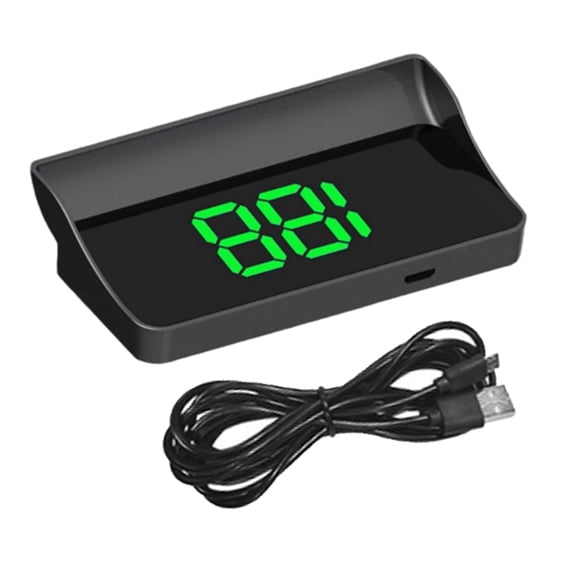 Car Head-Up Display HUD MPH Speedometer Display Windshield Projector Car Electronic Accessories