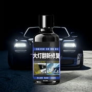 Car Headlight Cleaner, Refurbishing & Repair Liquid, 30ml, Fast-Acting, No Scratches, Easy-to-Use, Universal Fit, for Cars, Trucks, SUVs, Automotive Maintenance, Headlight Restoration