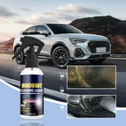 Car Headlight Cleaner & Repair Fluid | Effective Scratch & Yellowing Restoration | UV Protection & Oxidation Resistant | Improves Visibility | 60ml | Wide Application