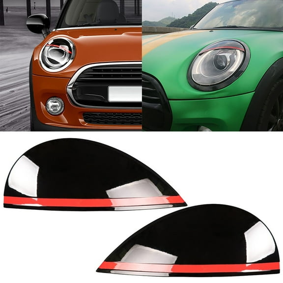 Car Headlight Eyebrow Decoration Stickers For Mini Cooper F54 F55 F56 F57 F60