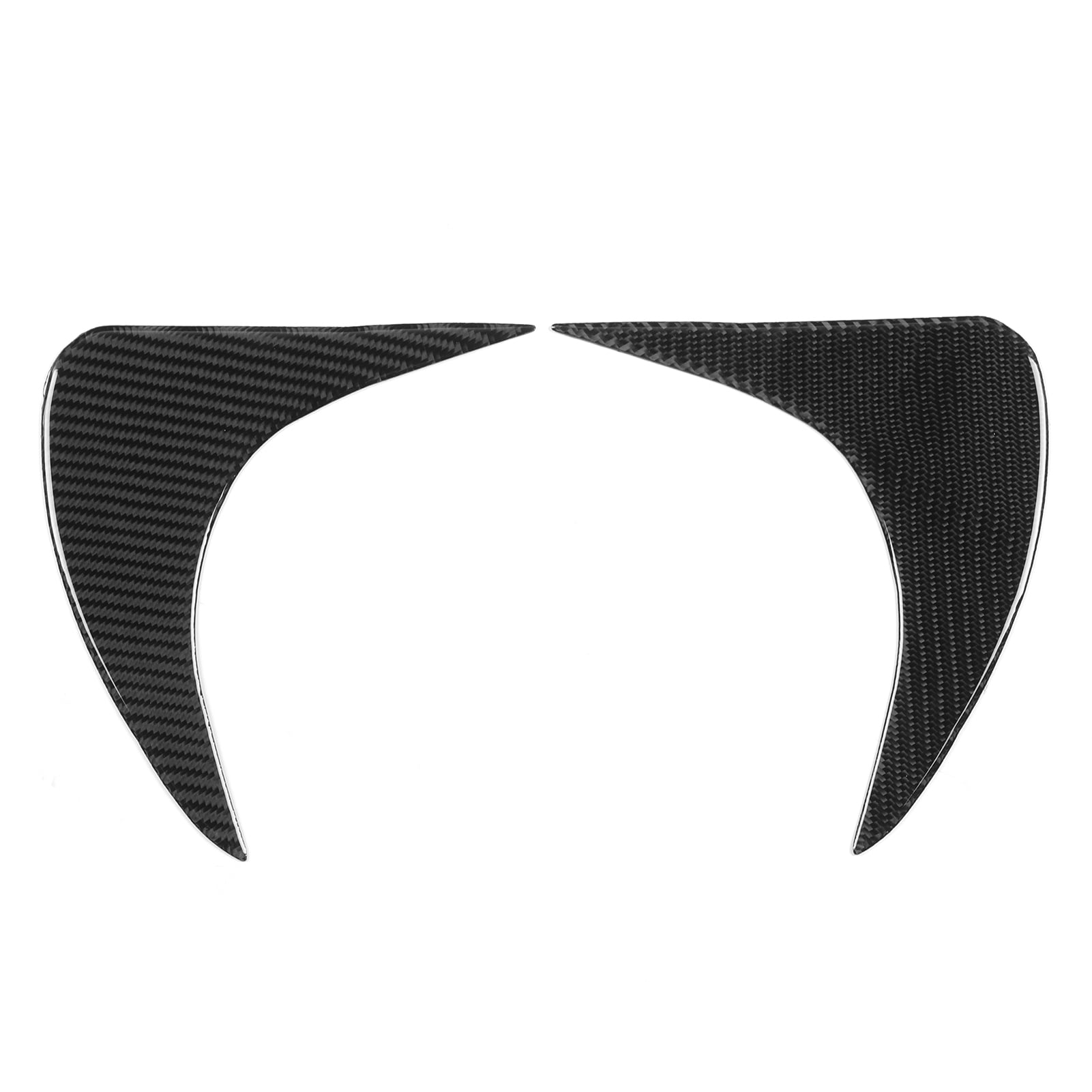 Car Headlight Eyelids Cover Replacement, Carbon Fiber Stylish And