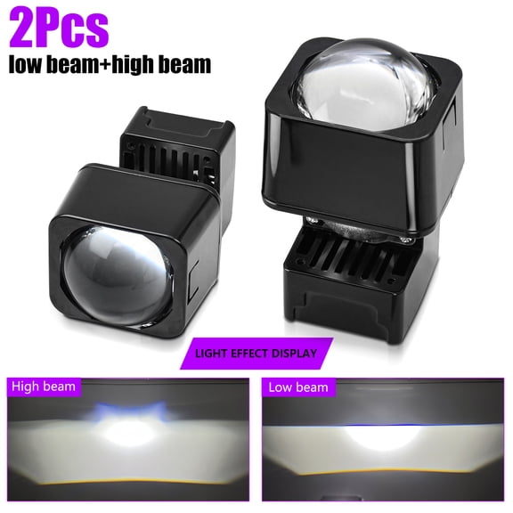 Car Headlight,Led Lens Beam Led Lens Car Low Beam Car Beam 1.5inch Led
