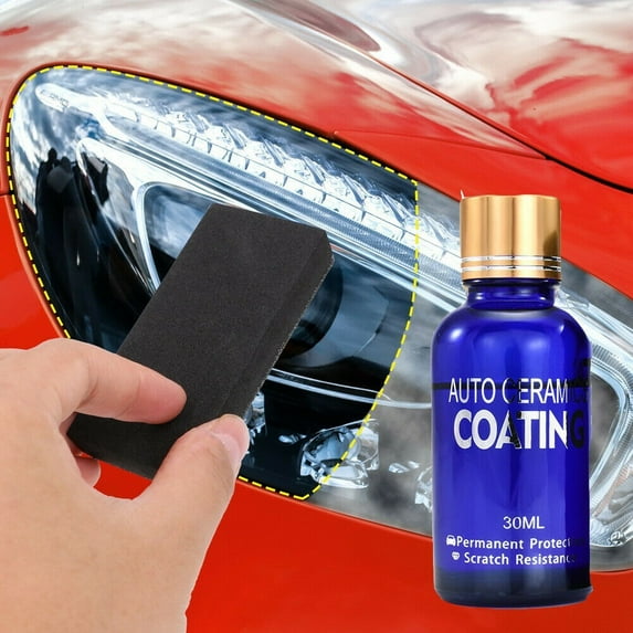 Car Headlight Lens Restoration System Repair Kit Plastic Light Polish Cleaner US