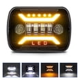 thumbnail image 1 of Car Headlight,Low Beam  With Low Beam Xj Yj H6054 Led With Led With Low 1pcs 5x7'' 7x6'' 5x7 Led H6054 7x6'' Led 7 Led 7 Inch 7x6 5x7 Led 7 Inch H6054 Turn Compatible With 5x7'' 7x6'' Led, 1 of 6