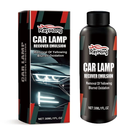 Car Headlight Repair Paste 100ml, Headlight Restoration and Polishing Compound, Remove Oxidation Yellowing Scratches for Car Light Lens Surface Refinishing Care