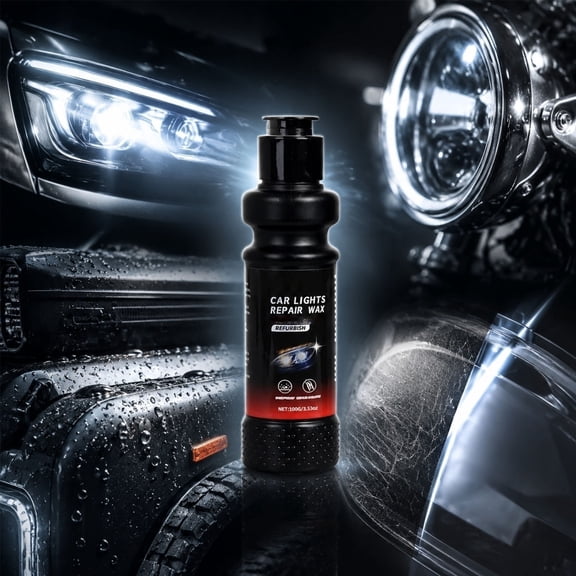 Car Headlight Restoration- Headlightand Care, Oxidation and Yellowing Remover, Scratch , Long-Lasting Protective Clear Coat