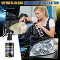 thumbnail image 1 of Car Headlight Restoration Kit, Headlight CleanerandRestorer Kit, 2Floz Faded Lens, Bottle For, 1 Set Auto Maintenance, 1 of 6