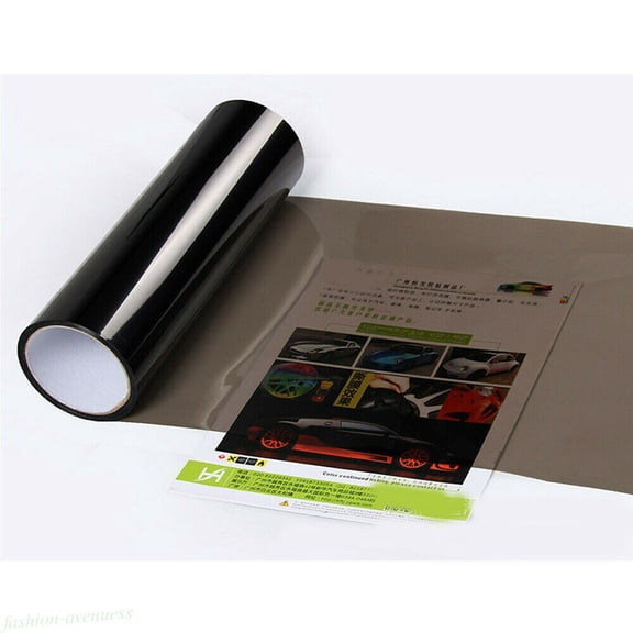 Car Headlight Sticker Taillight Fog Light Tint Wrap Vinyl Protector Film 30*60cm