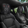 thumbnail image 1 of Car Headrest Cover, Funny Car Print Universal Stretchy Headrest Protector, Elastic Mesh Fabric Easy Install Removable for Vehicle Interior, 1 of 4