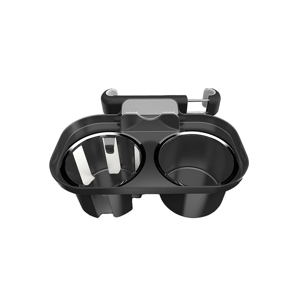 Car Headrest Cup Holder Car Seat Back Organizer Auto Backseat Snack Tray Dual Cup Holder Universal For Motorcycle Boat Truck RV