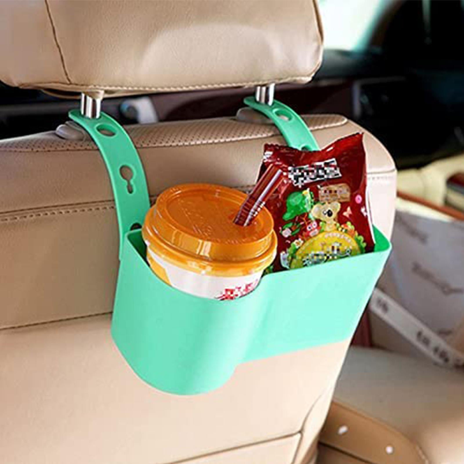 Faguan Car Headrest Seat Back Organizer Cup Holder Drink Pocket Food Tray  Universal Liberate your hands. Safe and convenient(black) : : Car  & Motorbike