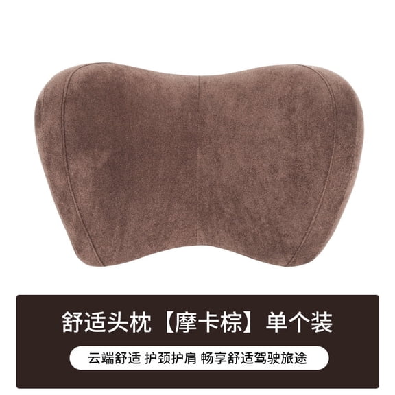 Car Headrest Neck Pillow Memory Foam Pillow Car Interior Accessories Seat Neck Support Pillow Car Lumbar Support Pair for Car Use