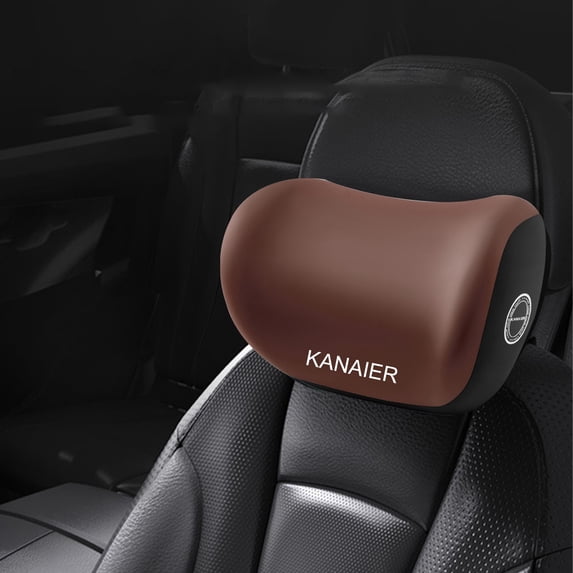 Car Headrest Neck Pillow Memory Foam Support for Driving, Universal Comfortable Vehicle Seat Cushion, Pain Relief