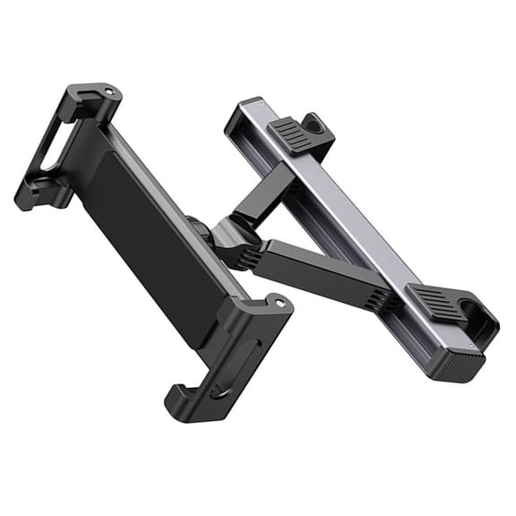 Homoyoyo Black Headrest Tablet Mount for Car - , Easy to Clean, Adjustable Holder Compatible with Most Tablets