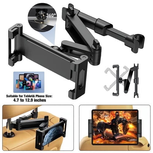 Car Headrest Tablet Holder Extendable Back Seat Mount For 5.3-10.2" iPad new