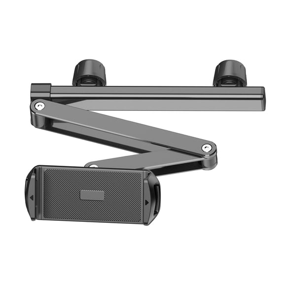 Car Headrest Tablet Holder Stand for 6-12.9inch Phone/Tablet Rotating Telescopic Tablet Bracket for Car Style:B