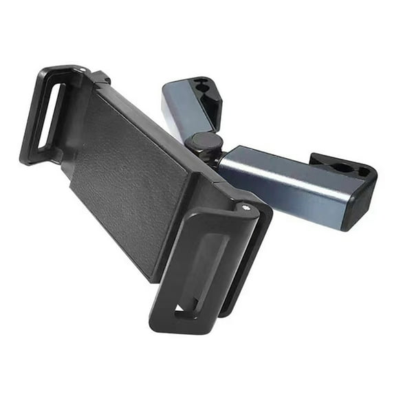 Car Headrest Tablet Mount Holder for Smartphones Tablets Headrest Posts Width Adjustable 4.7in-12.9in(Black)