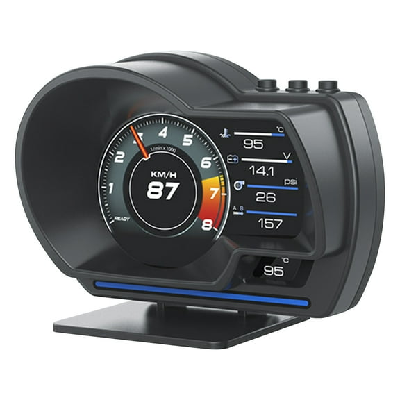 Car Heads Up Display Auto Brightness Adjustment Speed Alert Systems Multifunction HUD Dashboard Instrument