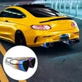 thumbnail image 1 of Car Heart Shaped Dual Exhaust Tip Stainless Steel Double Pipe for Enhanced Performance and Stylish Tail Upgrade, 1 of 5