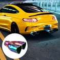 thumbnail image 1 of Car Heart Shaped Dual Exhaust Tip Stainless Steel Double Pipe for Enhanced Performance and Stylish Tail Upgrade, 1 of 5