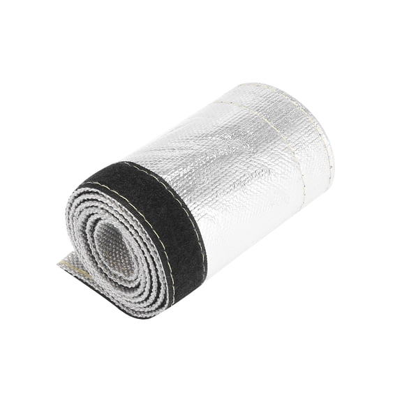 Car Heat Shroud 1" ID 3.2ft Aluminized Sleeving Shield Sleeve Shield for 1" OD Fuel Lines