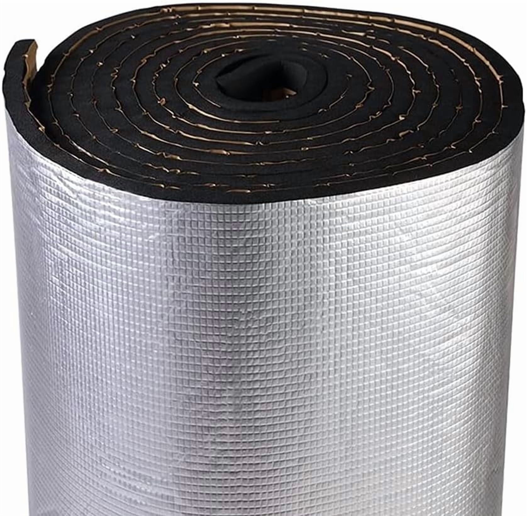 Car Heat Sound Deadening Insulation Mat 394mil 10.8 Sqft PE Foam Deadener Barrier Auto Hood Engine Roof Door Trunk